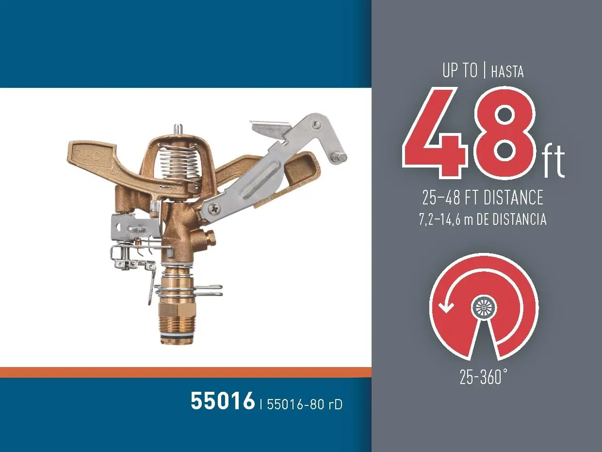 Pakendis üks Orbit 55016 sprinkleripea