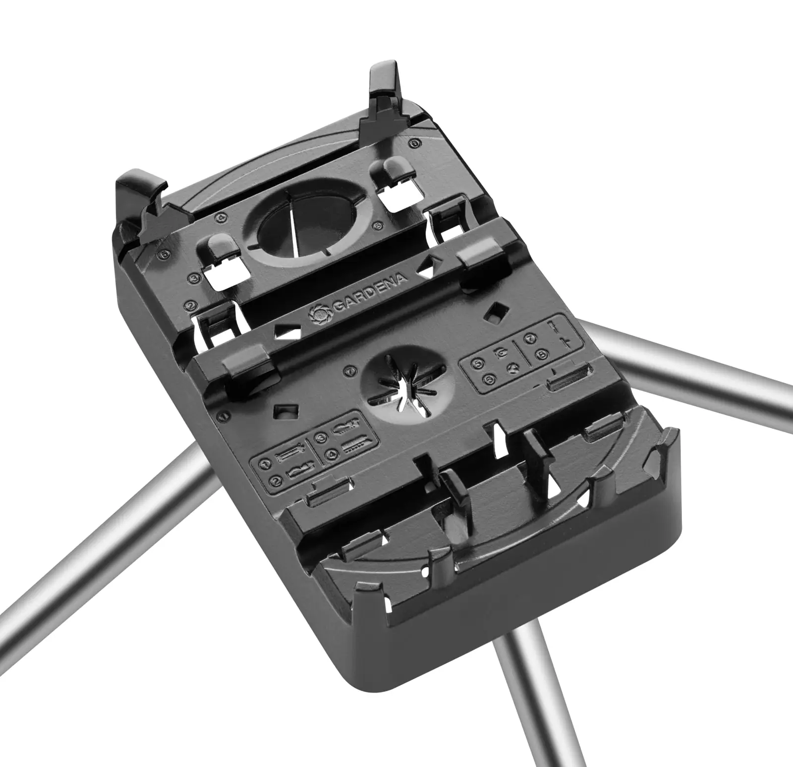 Regner-statiiv kõrge asetusega 50 cm vaade külje pealt