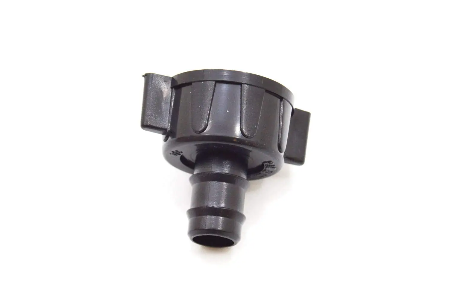 Must plastikotsik S&M mudel 543661 lähedalt