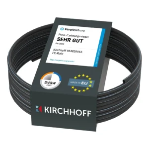 Kirchhoff HDPE niisutustoru rull 25 m eestvaates