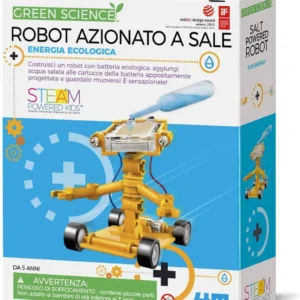 4M soolaga toidetav roboti komplekt külgvaates