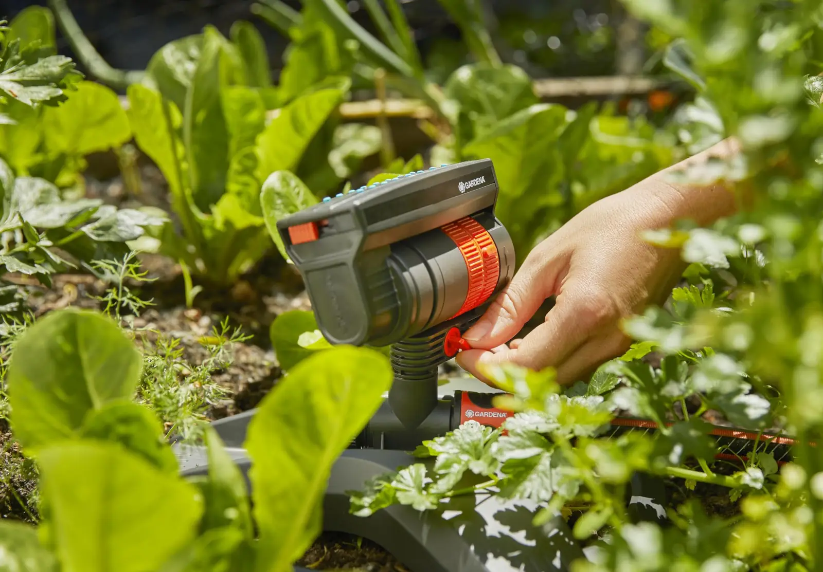 Gardena 13050-20 automaatne niisutus tagantvaade