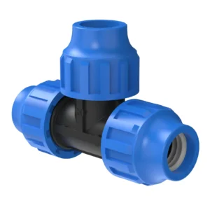 Kirchhoff plastikust T-liide 25 mm eestvaade